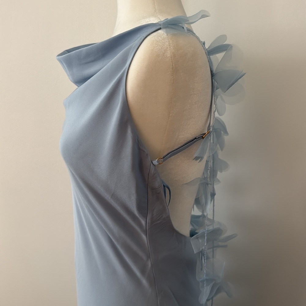 Cult Gaia Nymeria Gown Small Coastal Blue - Picture 10 of 16
